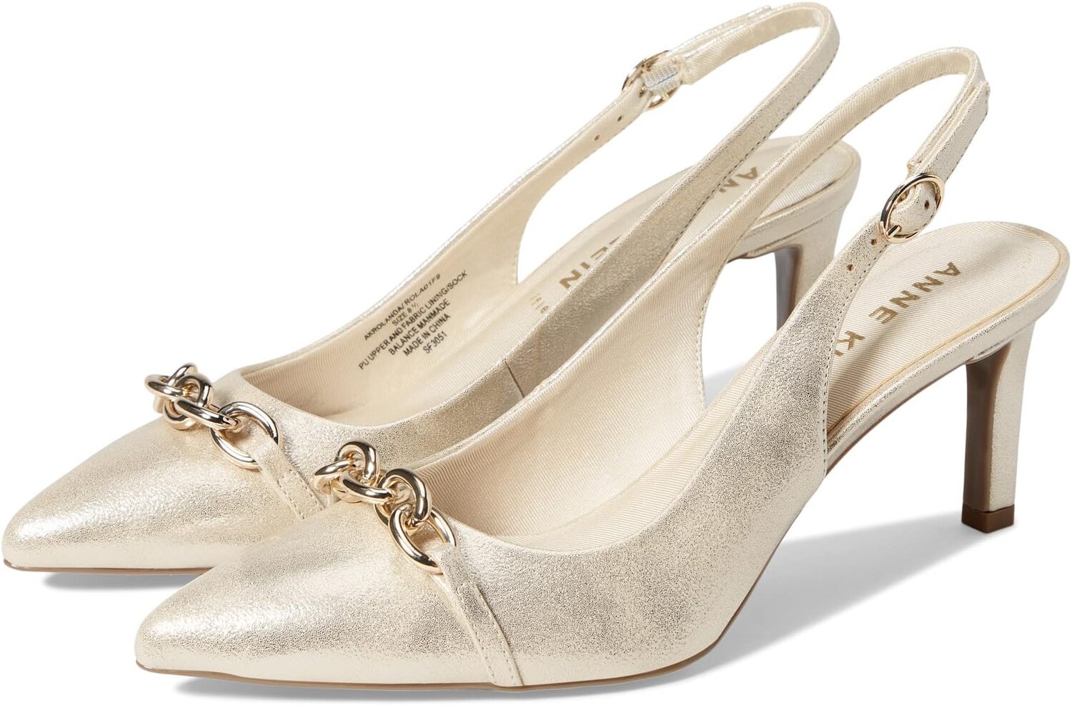 

Туфли Rolanda Anne Klein, цвет Black Synthetic
