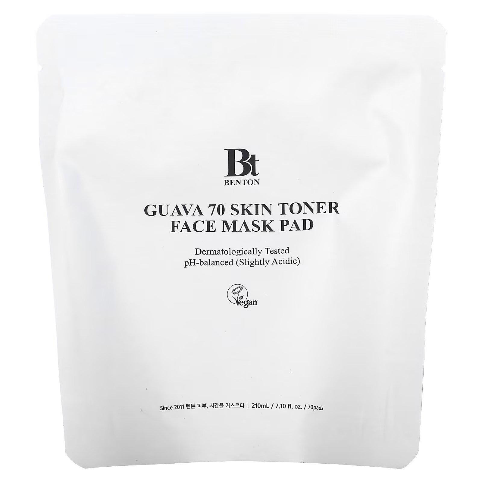 

Пэды Benton Guava 70 Skin Beauty Face Mask, 70 штук