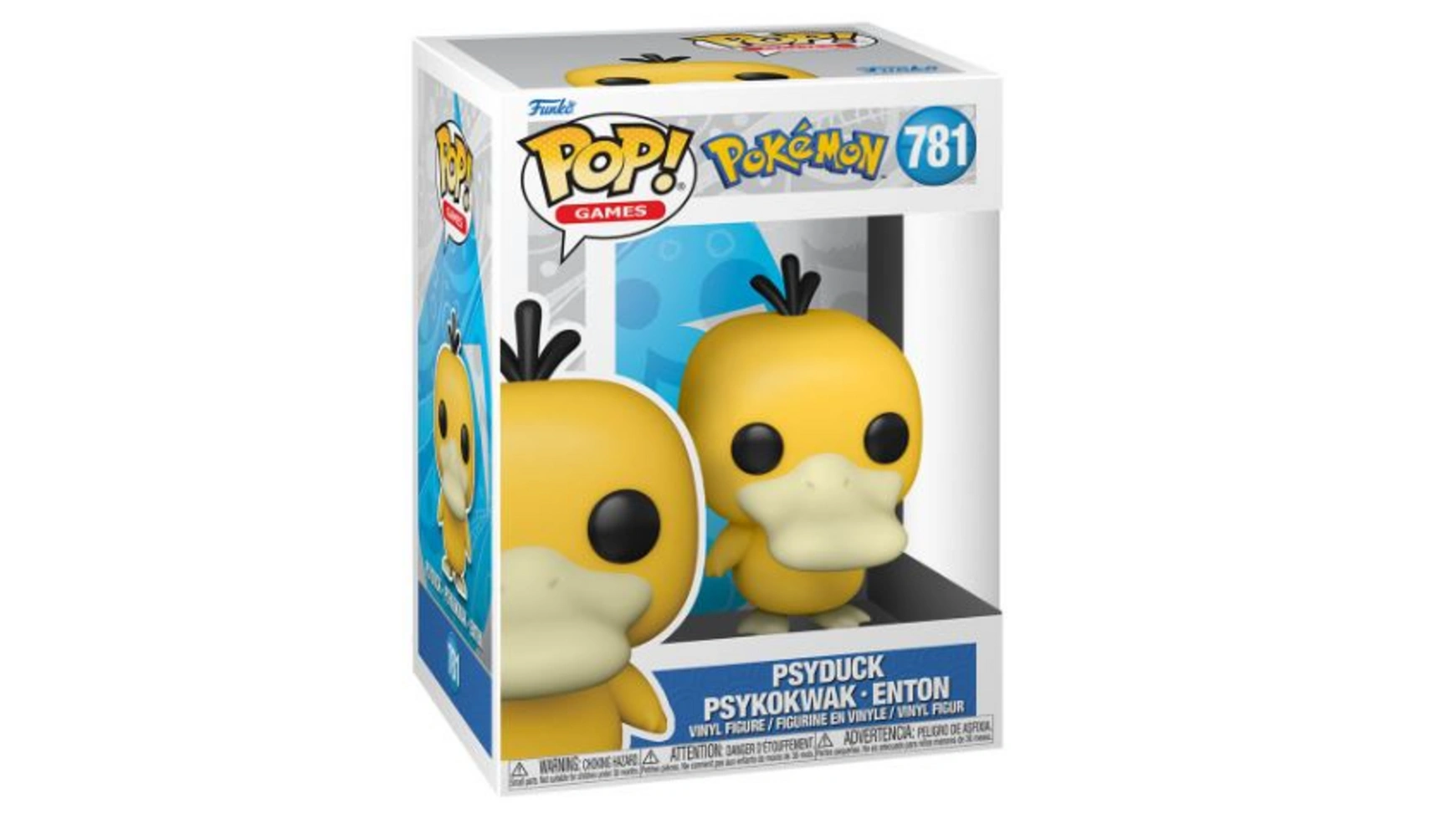 

Funko - Pop! Pokemon Psyduck Psykokwak Виниловая фигурка Энтона