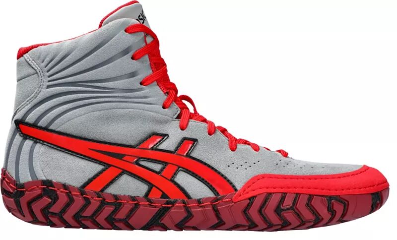 Мужские борцовки Asics Aggressor 5, серый/красный