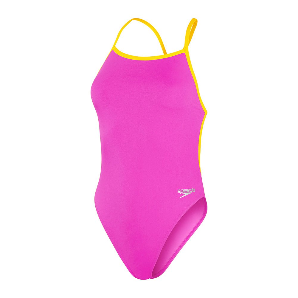 

Купальник Speedo Solid Vback, розовый