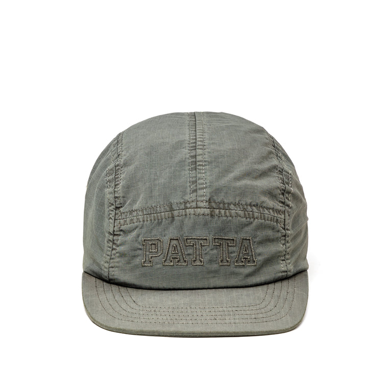 

Бейсболка Garment Dye Nylon 5 Panel Cap Patta, цвет beetle