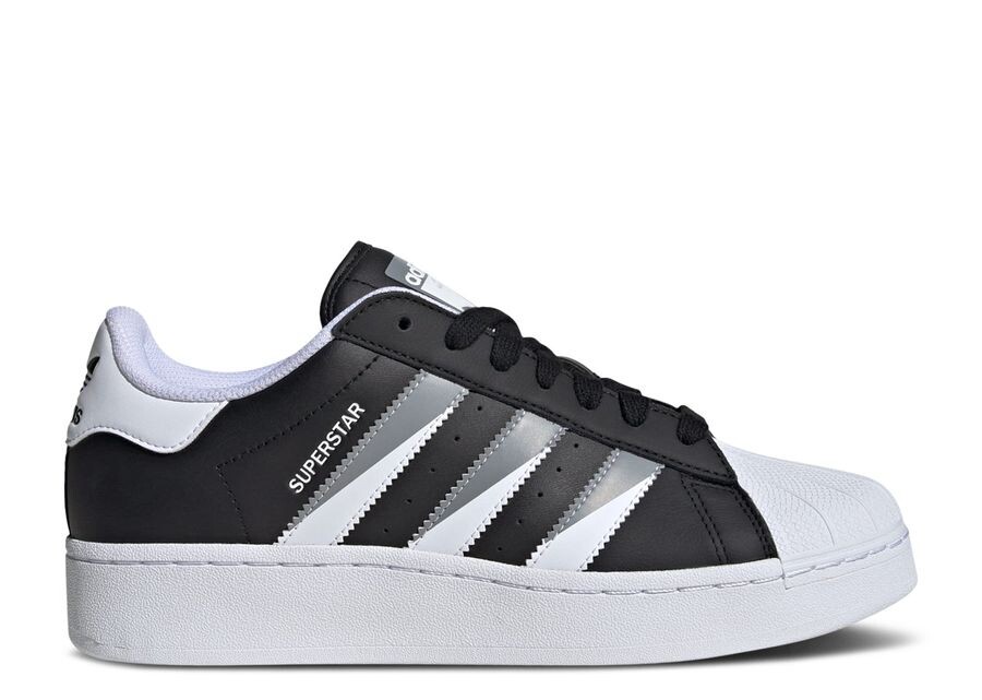 

Кроссовки adidas Superstar Xlg 'Black Grey White', черный