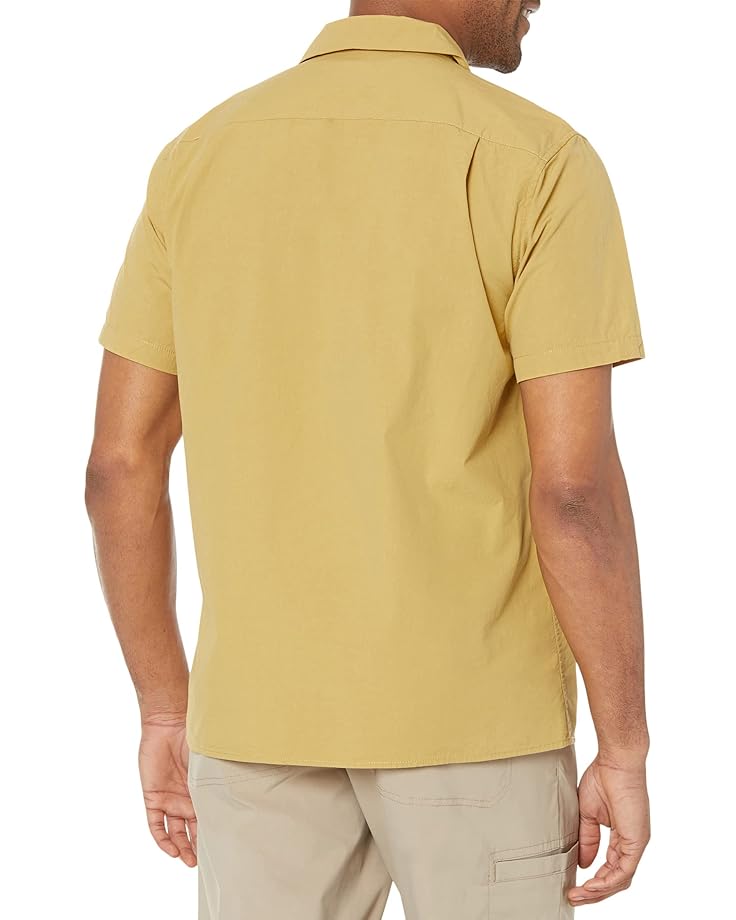 Рубашка Rhythm Essential Short Sleeve Shirt, золотой рубашка rhythm paloma short sleeve shirt естественный