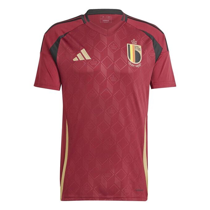 

Домашняя футболка Бельгия 24 Adidas Performance, красный
