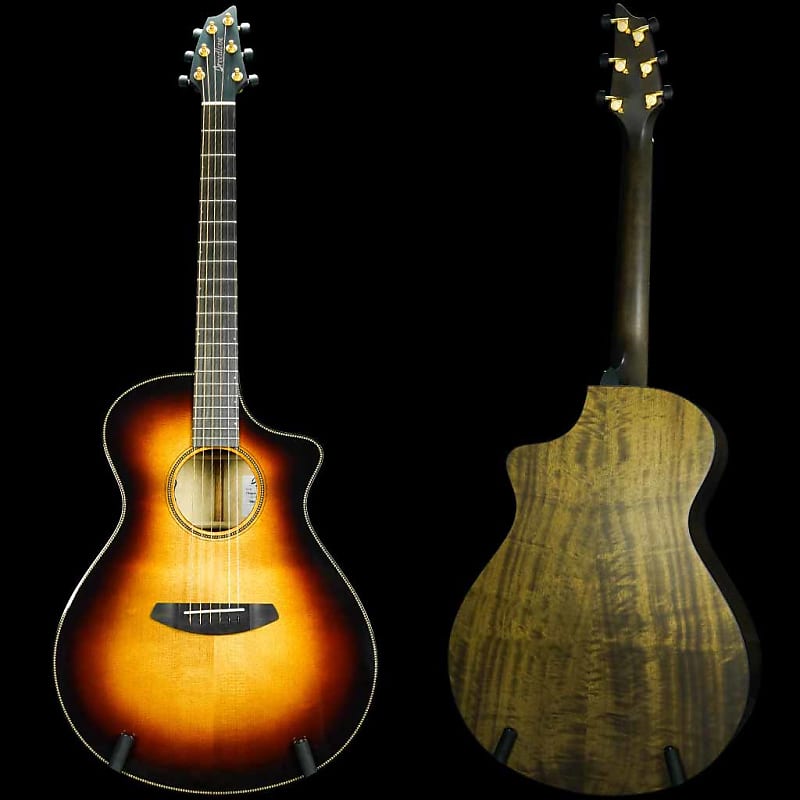 Акустическая гитара Breedlove Oregon Concert CE Whiskey Burst Sitka Spruce/Myrtlewood Acoustic Electric Guitar - Include