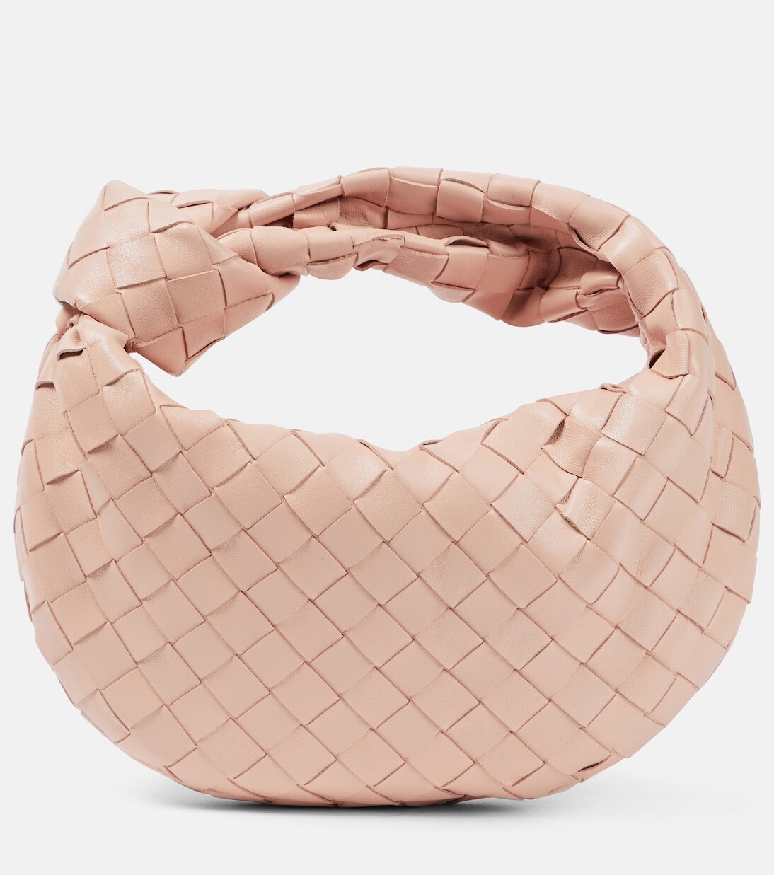

Кожаная сумка-тоут jodie mini Bottega Veneta, желтый