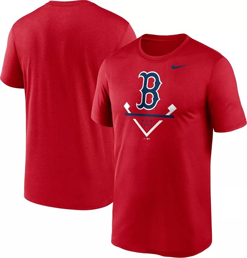 

Мужская футболка Nike Boston Red Sox Red Icon Legend Performance