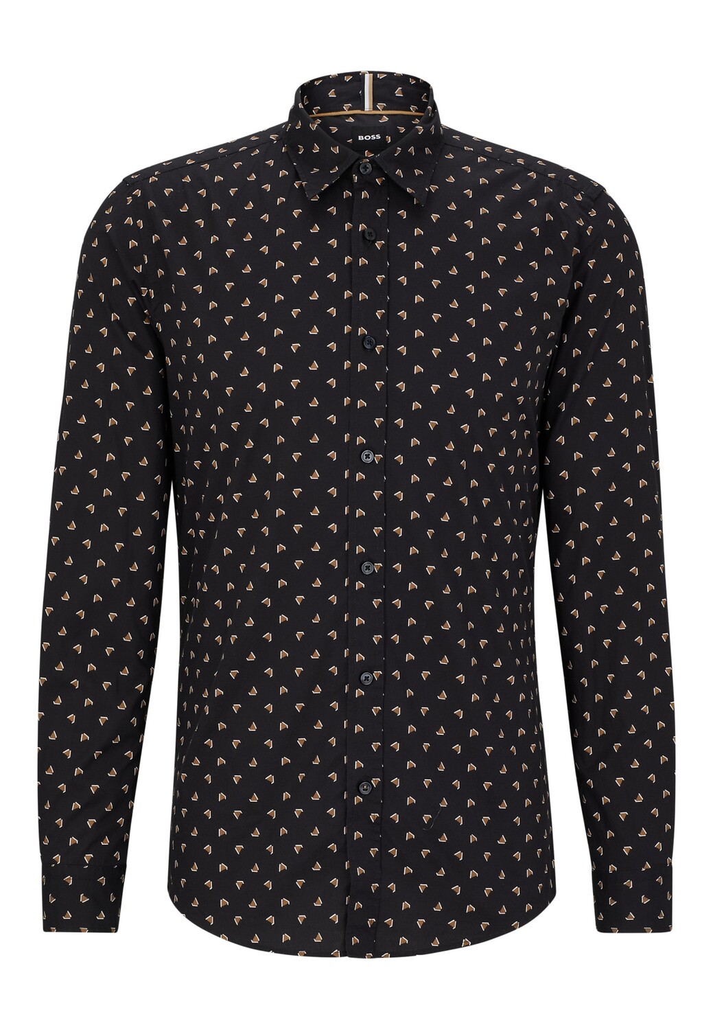 

Рубашка BOSS S-ROAN-KENT-C1-233 Slim Fit, черный