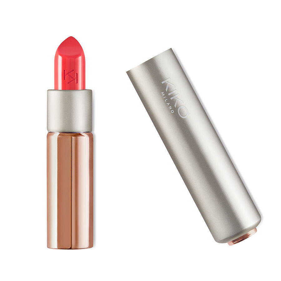 

Блестящая полупрозрачная помада 210 коралл Kiko Milano Glossy Dream Sheer Lipstick, 3,5 гр