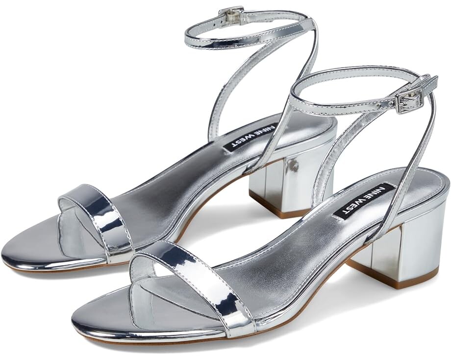 

Туфли Nine West Allora, серебряный, Серый