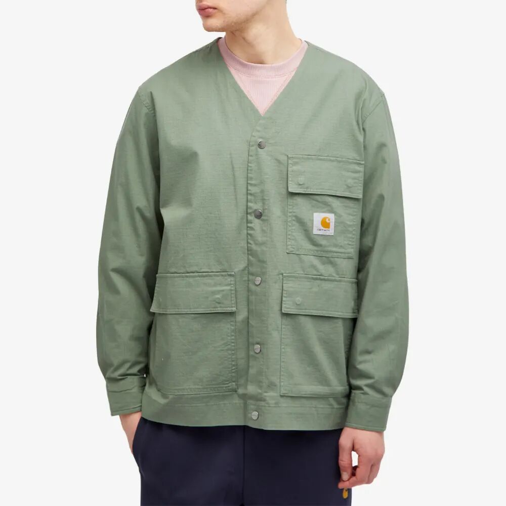 Carhartt WIP Куртка-рубашка Elroy, зеленый carhartt wip куртка рубашка elroy зеленый