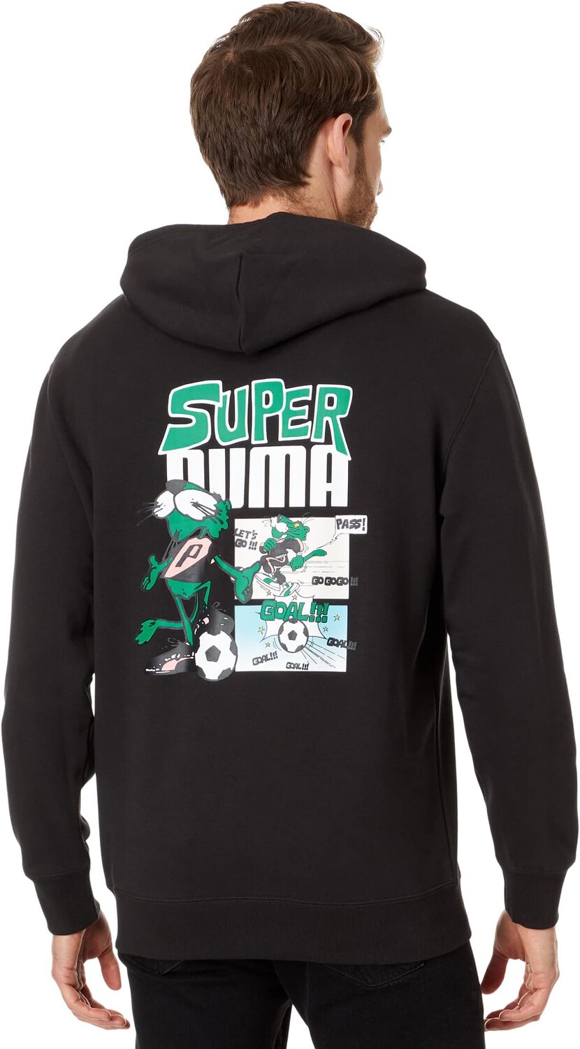 

Толстовка Classics с суперграфическим рисунком PUMA, цвет Puma Black