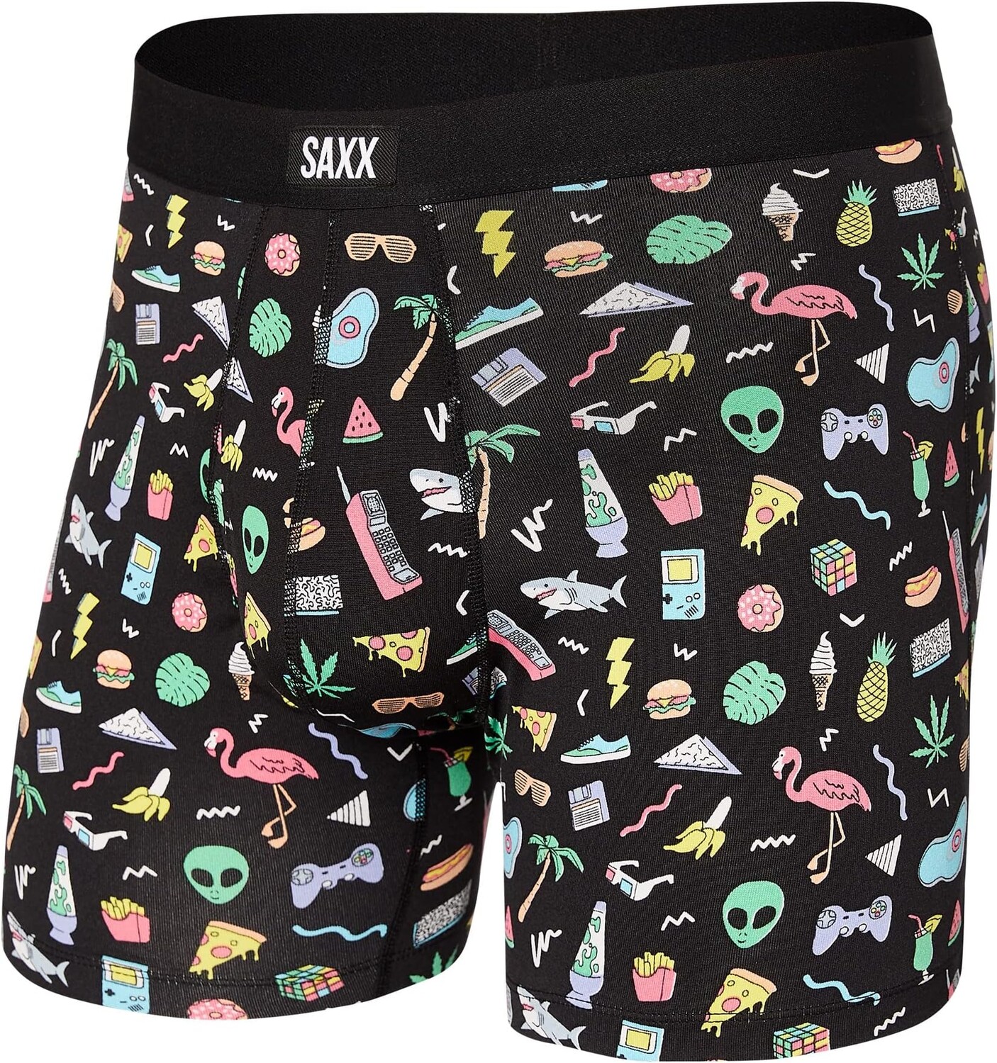 

Трусики-боксеры Daytripper для полетов SAXX UNDERWEAR, цвет Fun Bits/Black