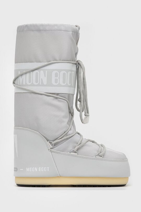 

Нейлоновые зимние ботинки Icon Moon Boot, серый