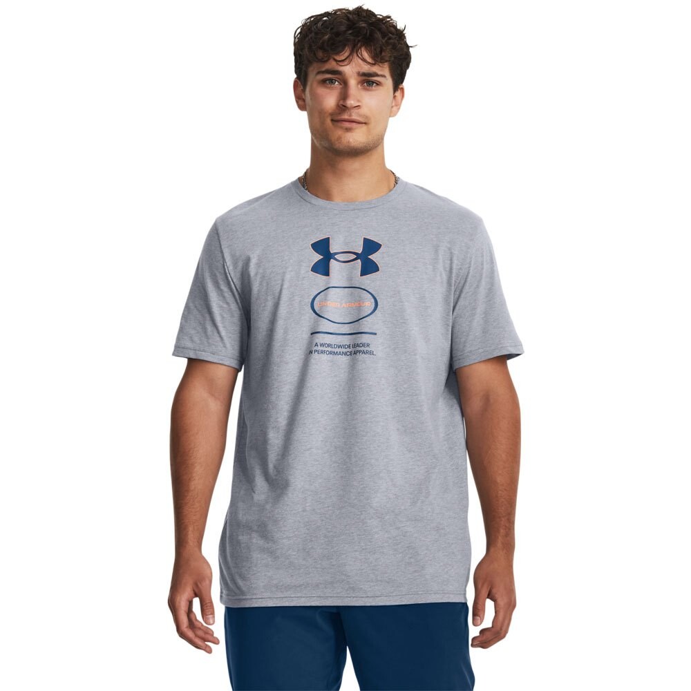 

Футболка Under Armour Branded Gel Stack, серый