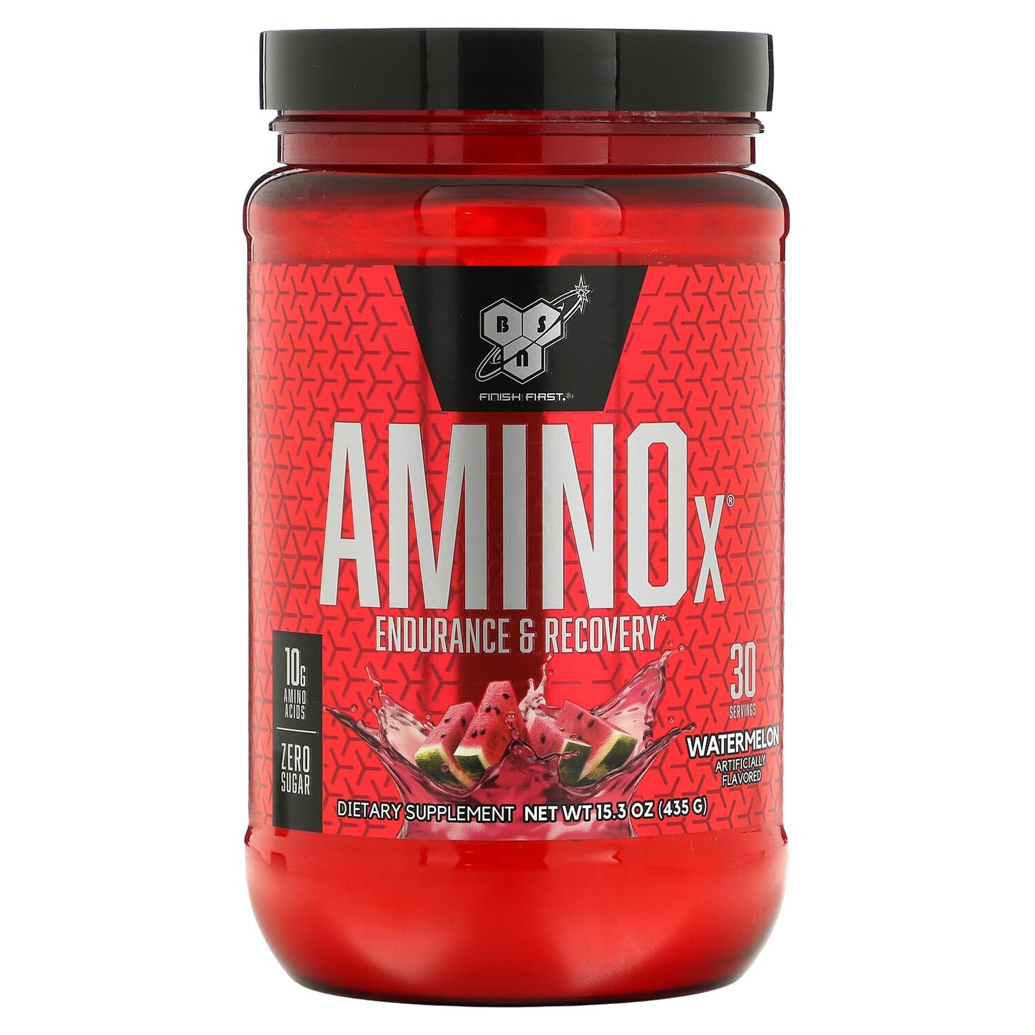

Amino-X, выносливость и восстановление, арбуз, 435 г (15,3 унции), BSN