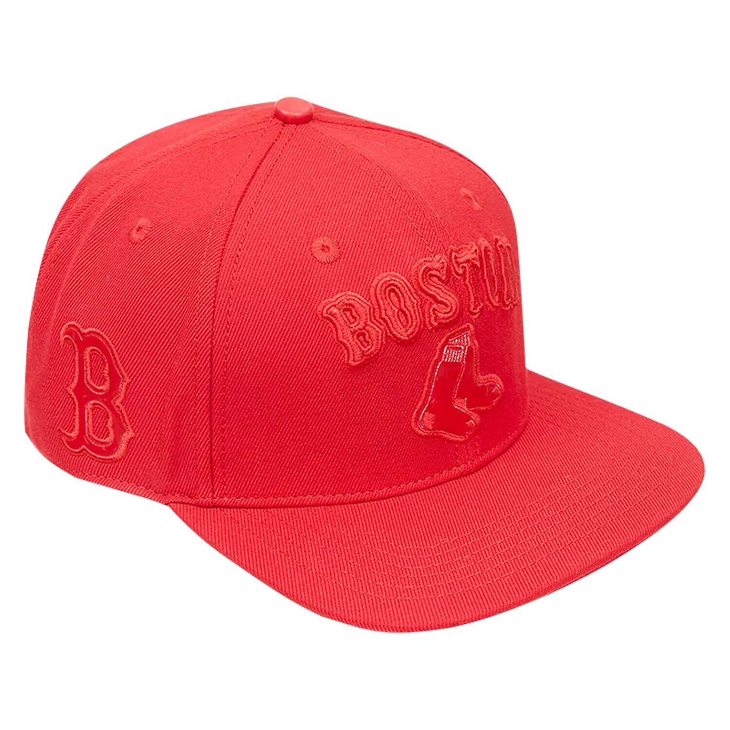 

Мужская кепка Pro Standard Boston Red Sox тройная красная Snapback