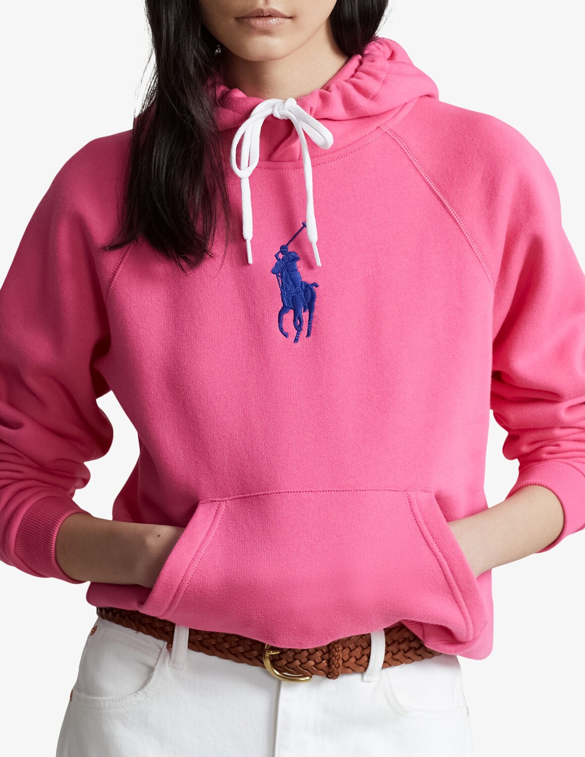 

Толстовка с длинными рукавами Ralph Lauren, фуксия, Розовый