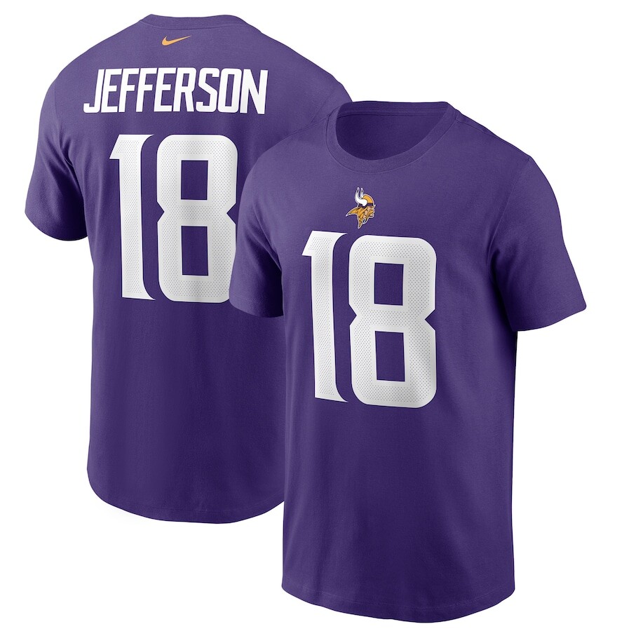 

Футболка с именем и номером Nike Minnesota Vikings, фиолетовый