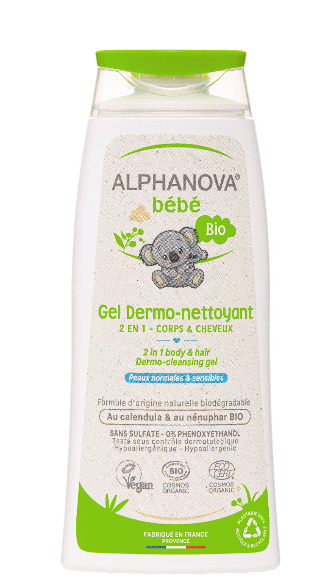 Alphanova Bebe Dermo гель для мытья тела и волос детский, 200 ml питательный гель для стирки детей alphanova bebe 500 мл