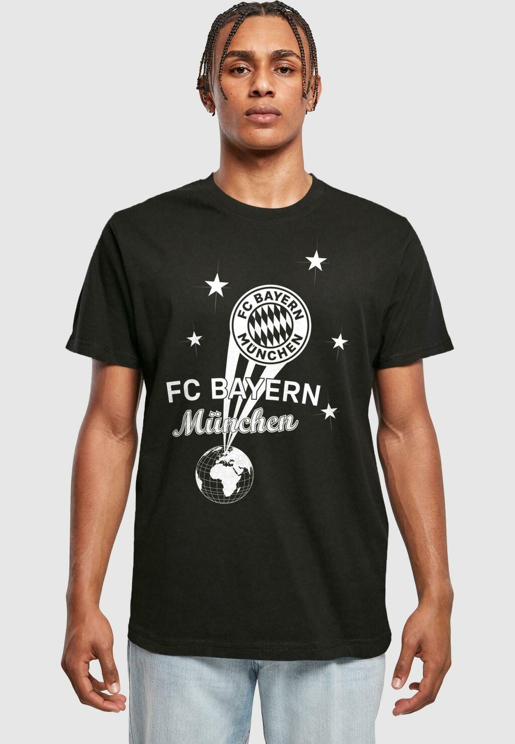 

Team Globe Round Neck FC Bayern München, черный