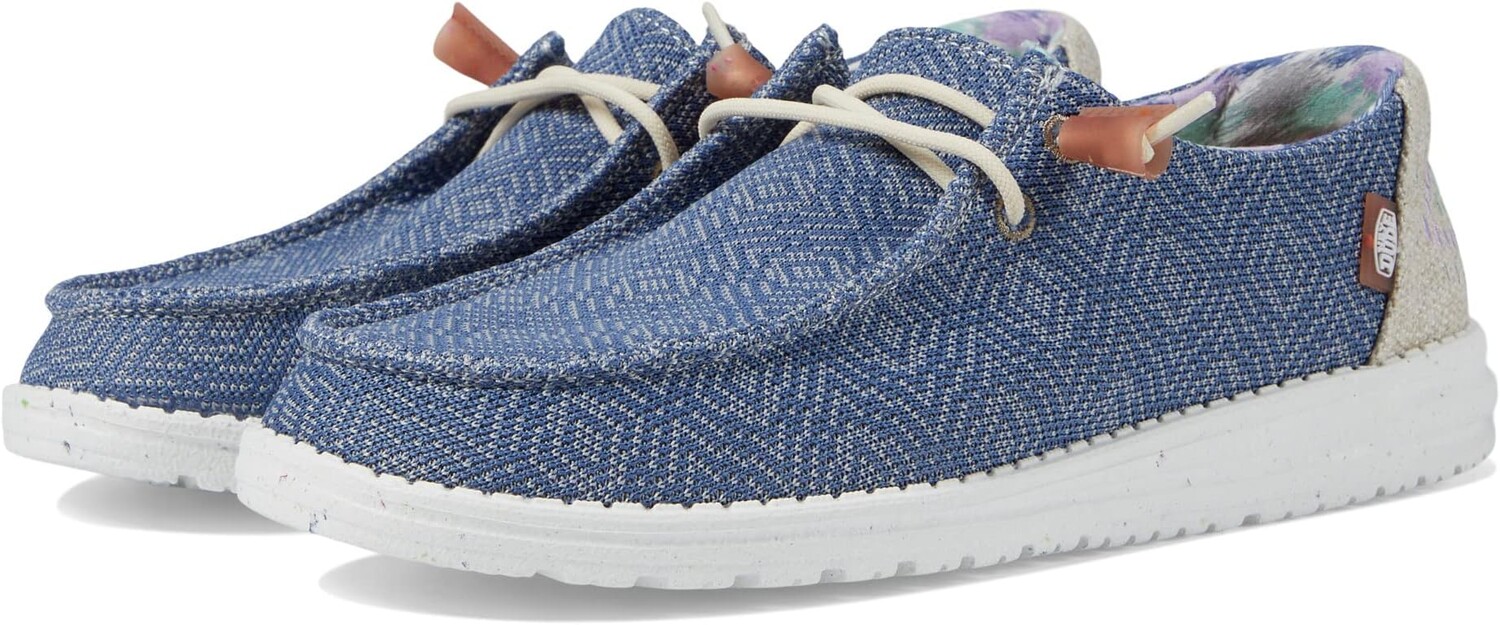 

Лоферы Wendy Eco Slip-On Casual Shoes Hey Dude, цвет Blue Denim