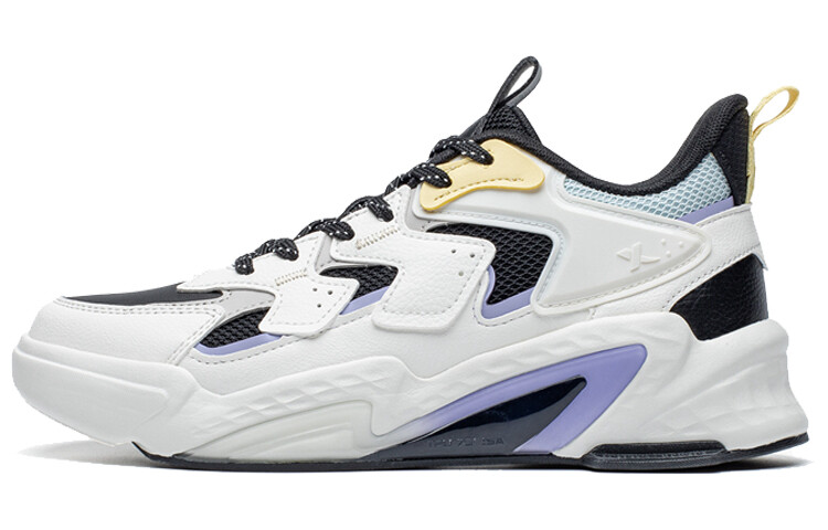 

XTEP Fengxing 2.0 Lifestyle Shoes Women's Low-top Sail White/black/pigeon Gray