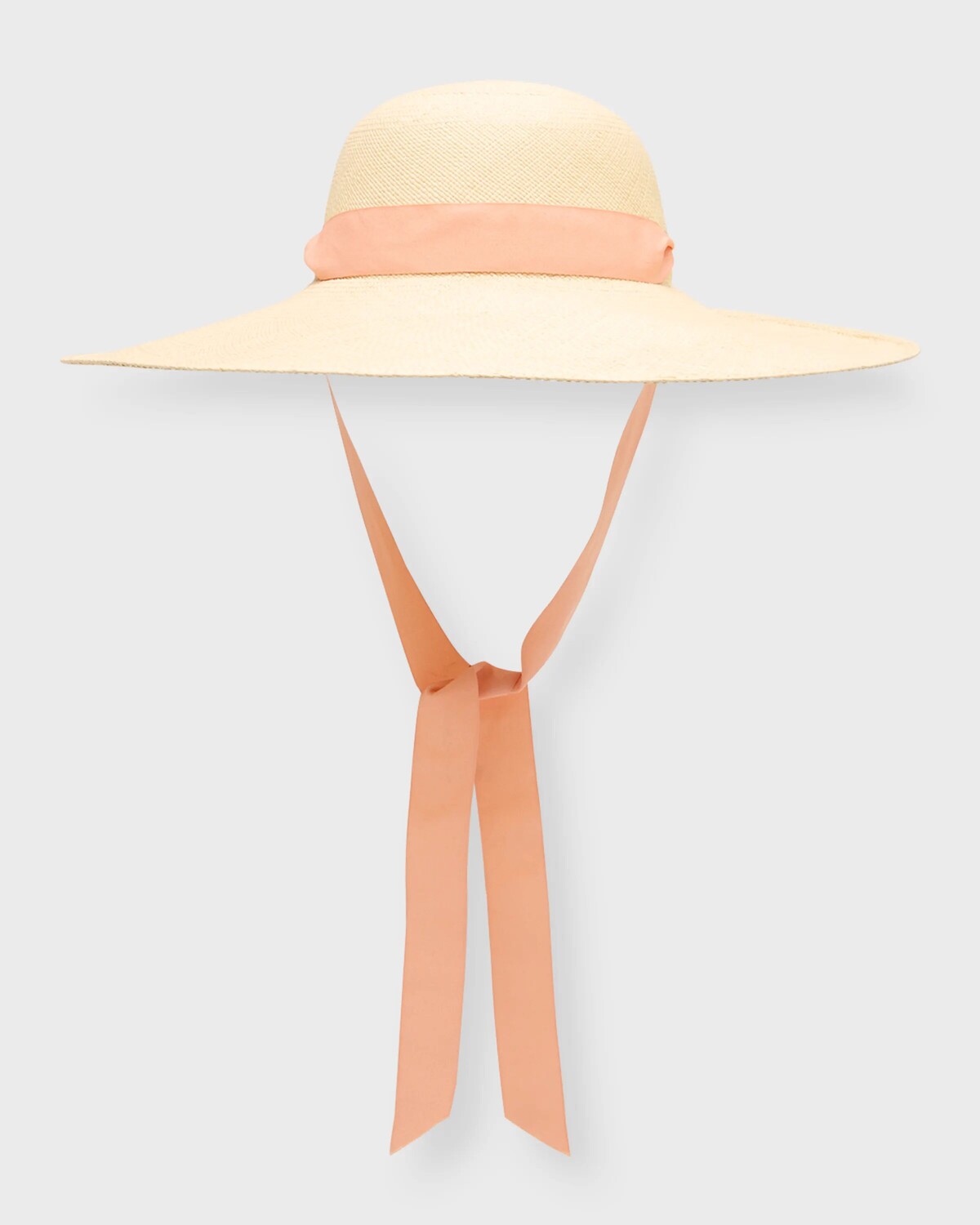 

Соломенная шляпа с большими полями Lady Ibiza Sensi Studio, цвет Natural Peach
