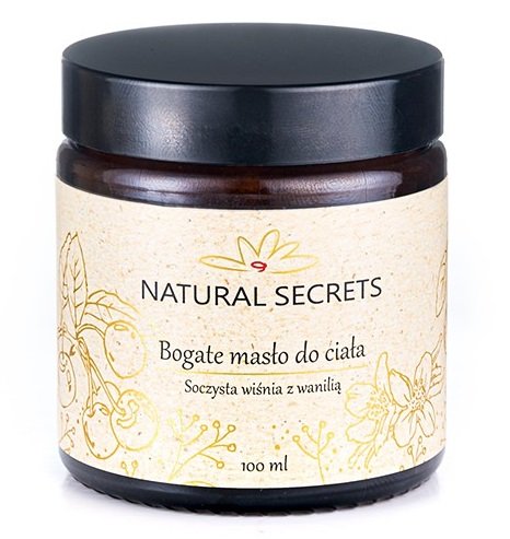 Насыщенное масло для тела, Сочная вишня с ванилью, 100мл Natural Secrets