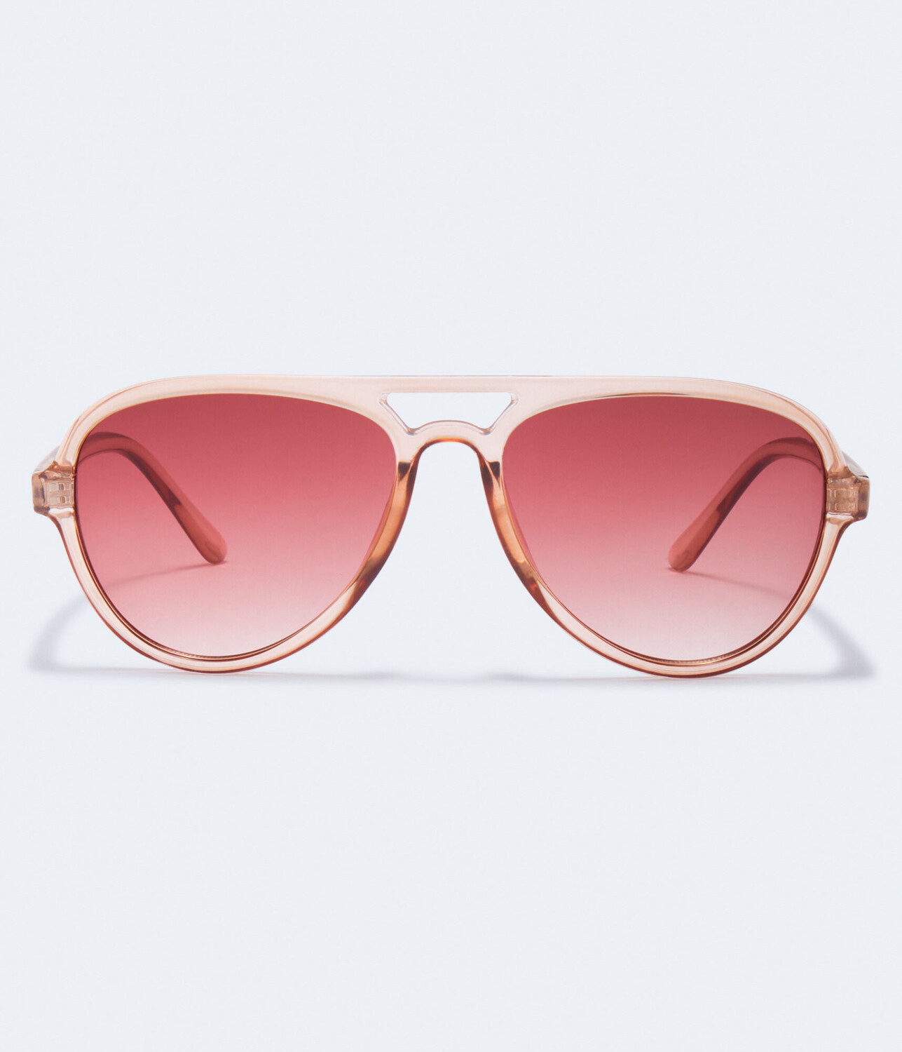 

Пластиковые солнцезащитные очки-авиаторы Aeropostale, розовый