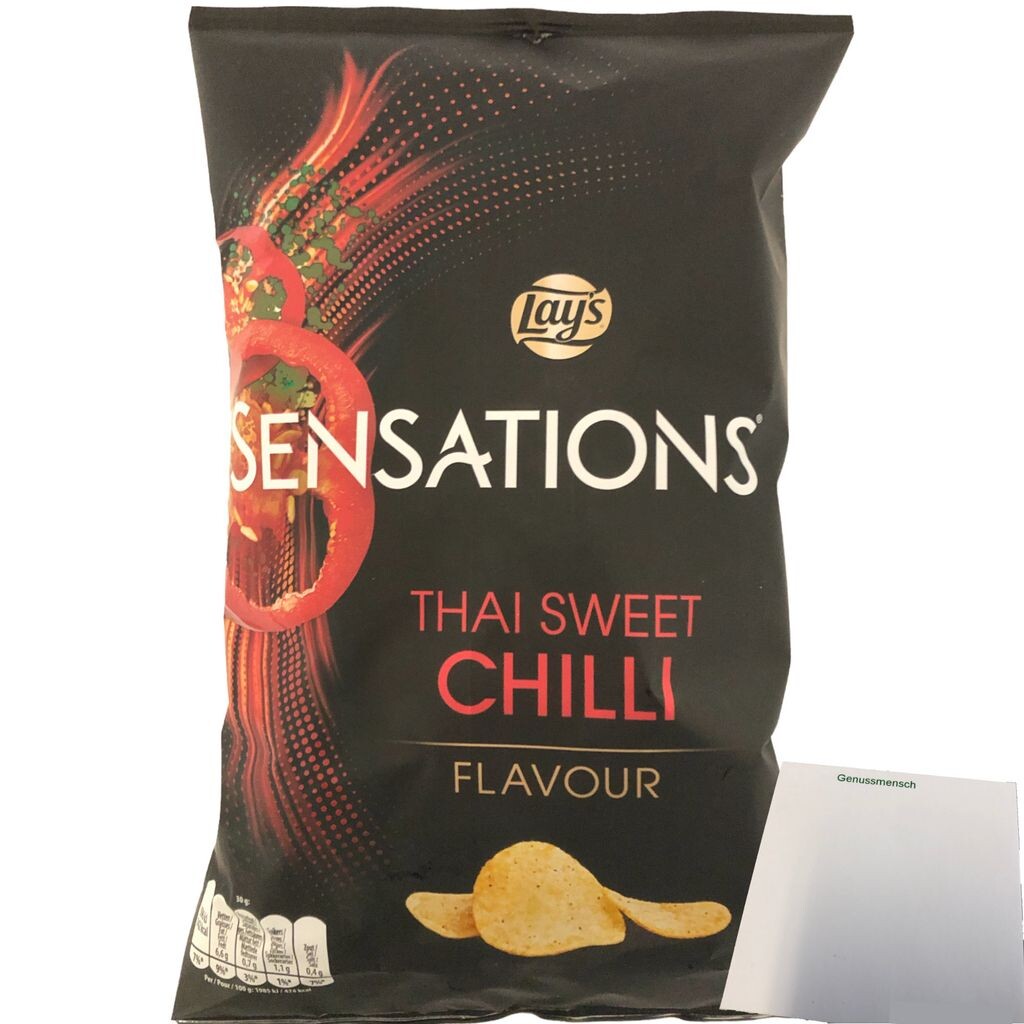 

Чипсы Lays Sensations Thai Sweet Chilli Chips (пакетик 150 г) + блок usy