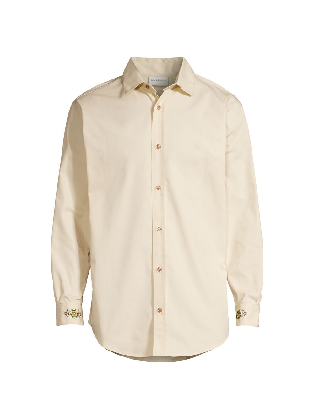 

Рубашка La Chemise Drôle Fleurie Drôle de Monsieur, бежевый