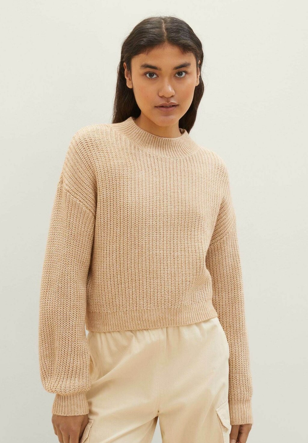 

Свитшот TOM TAILOR DENIM, цвет dusty sand beige