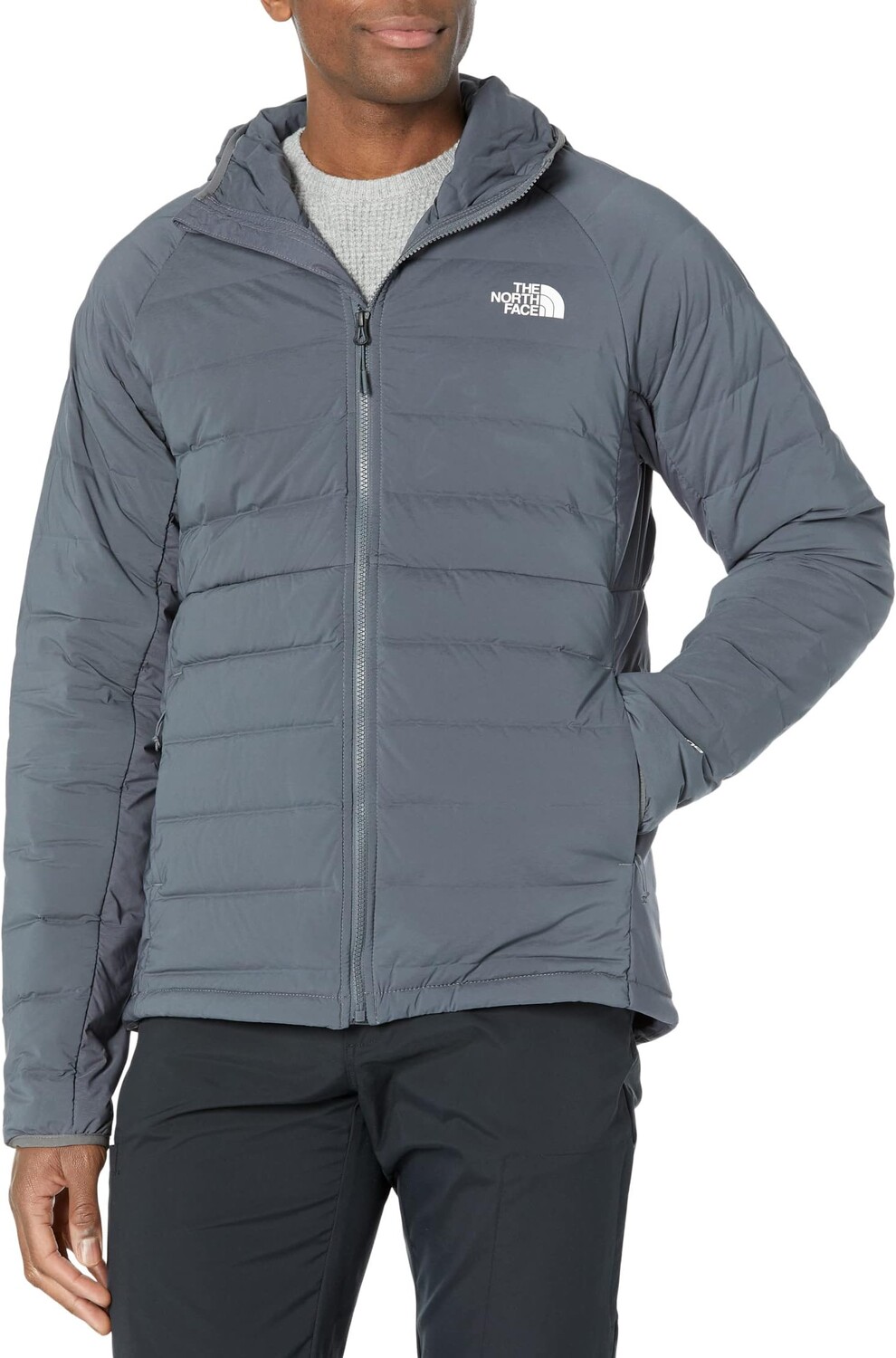 

Толстовка Belleview Stretch Down Hoodie The North Face, цвет Vanadis Grey
