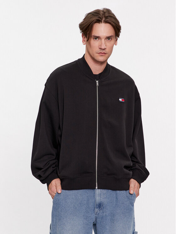 

Толстовка свободного кроя Tommy Jeans, черный