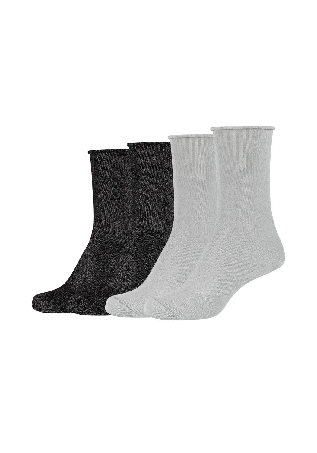 

Носки camano 4 шт silky touch, черный