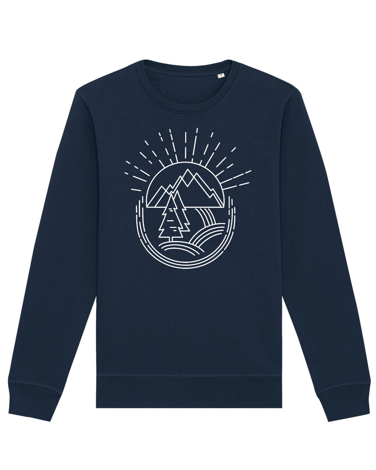 

Толстовка wat Apparel Natur ist schön, темно-синий