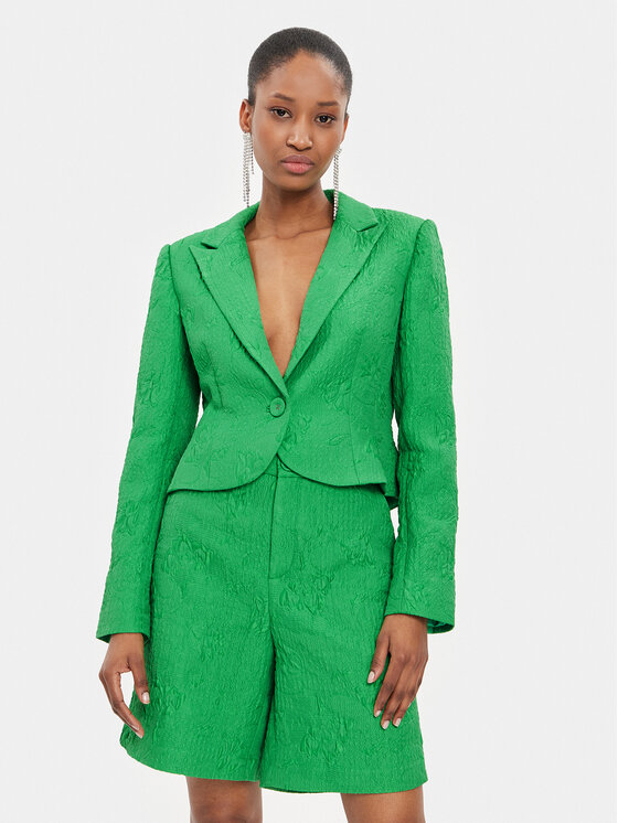Тканевые шорты стандартного кроя Custommade, зеленый