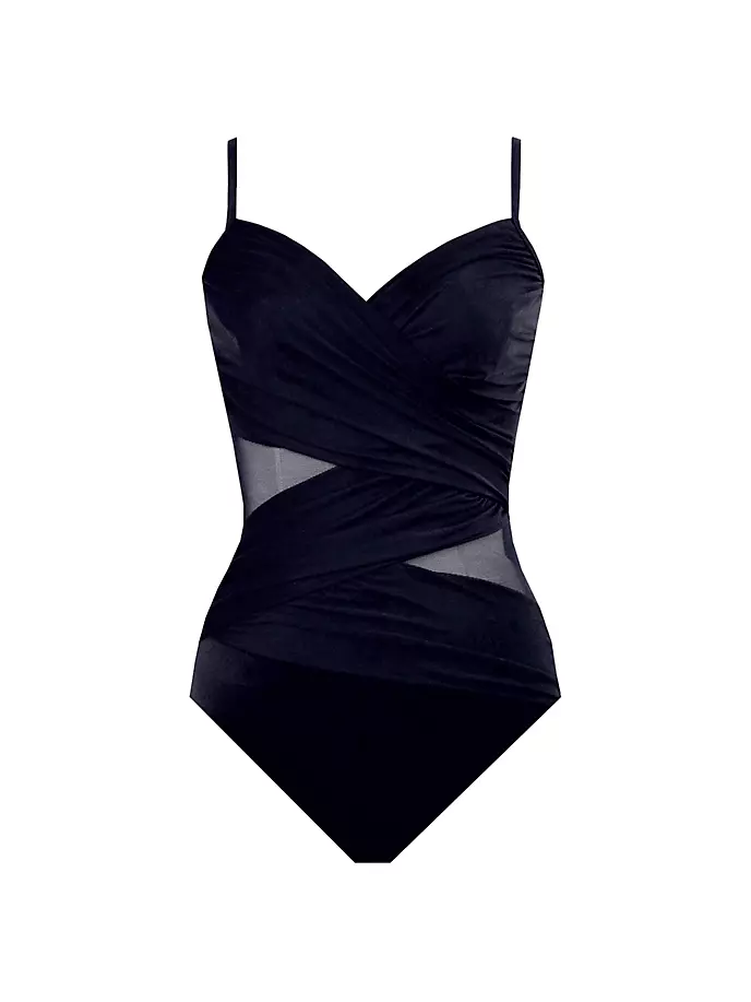 

Сплошной купальник DD Network Mystify Miraclesuit Swim, черный