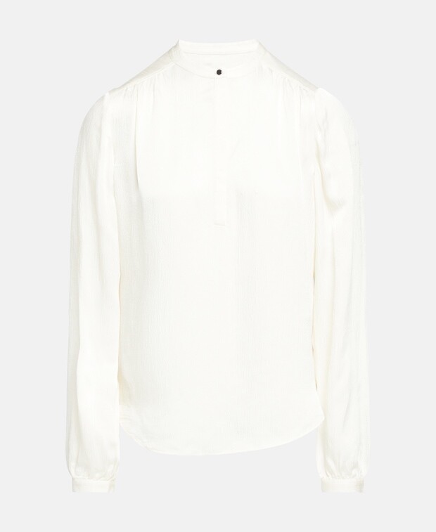 

Рубашка блузка Boss Orange, цвет Wool White