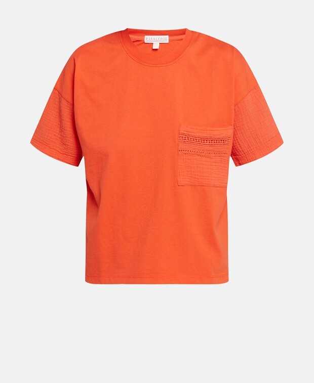 

Футболка PJ Salvage, цвет Pumpkin Orange
