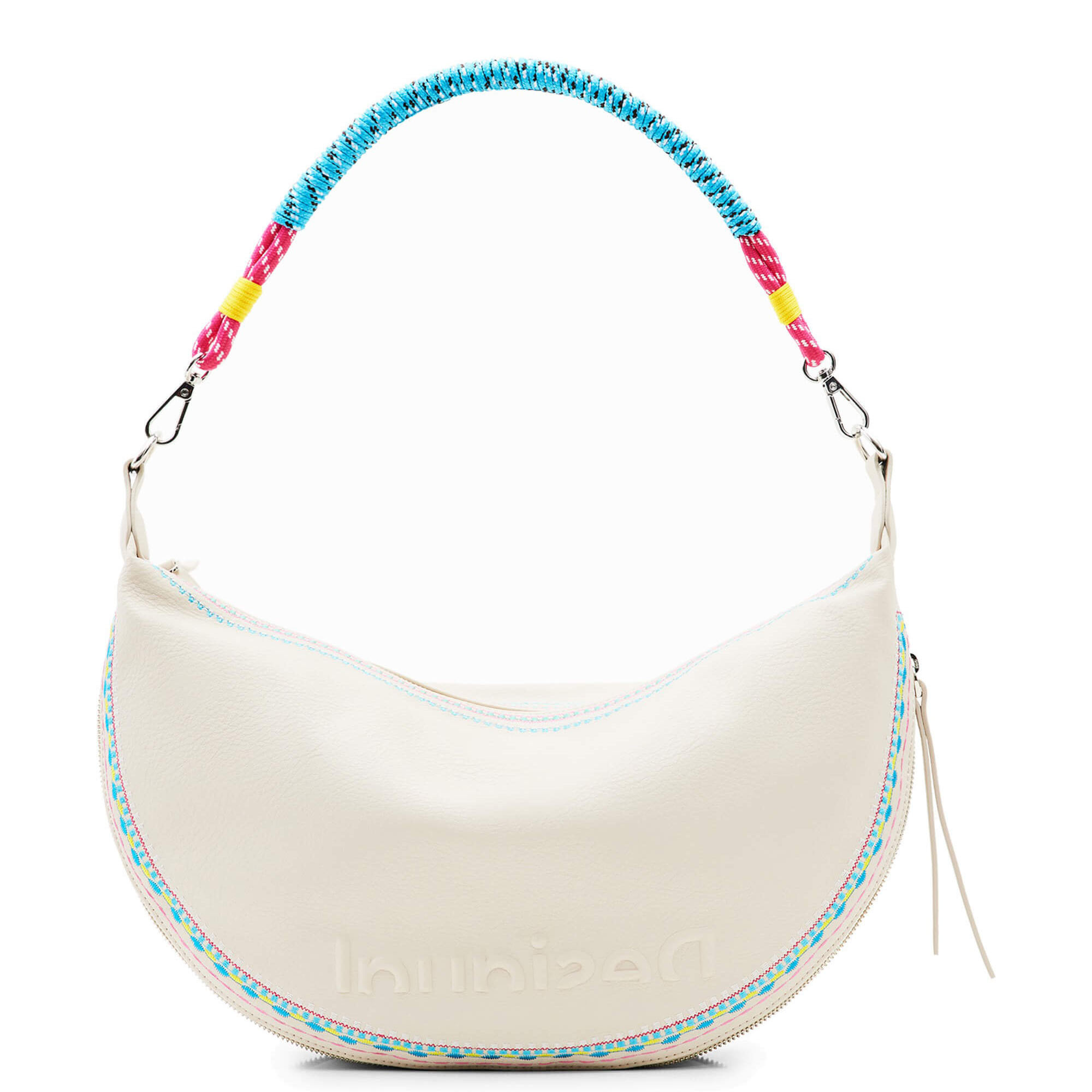 

Сумка через плечо Desigual Raven Kuwait Schultertasche 47 см, цвет raw white