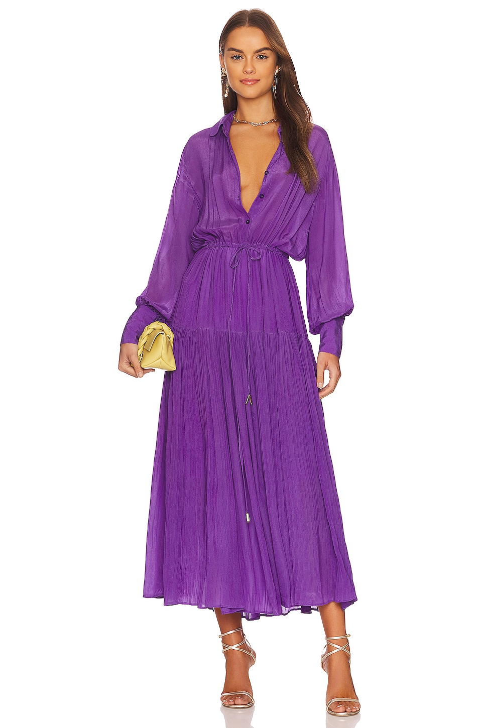 Платье Karina Grimaldi Cassandra, фиолетовый