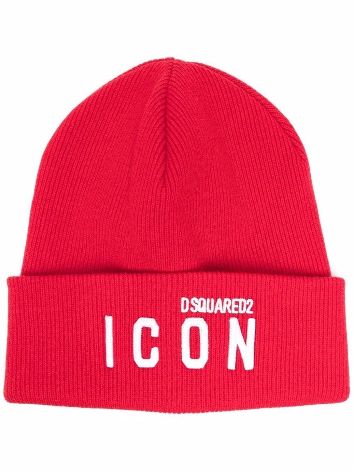 

Dsquared2 шапка бини с вышитым логотипом Icon, красный