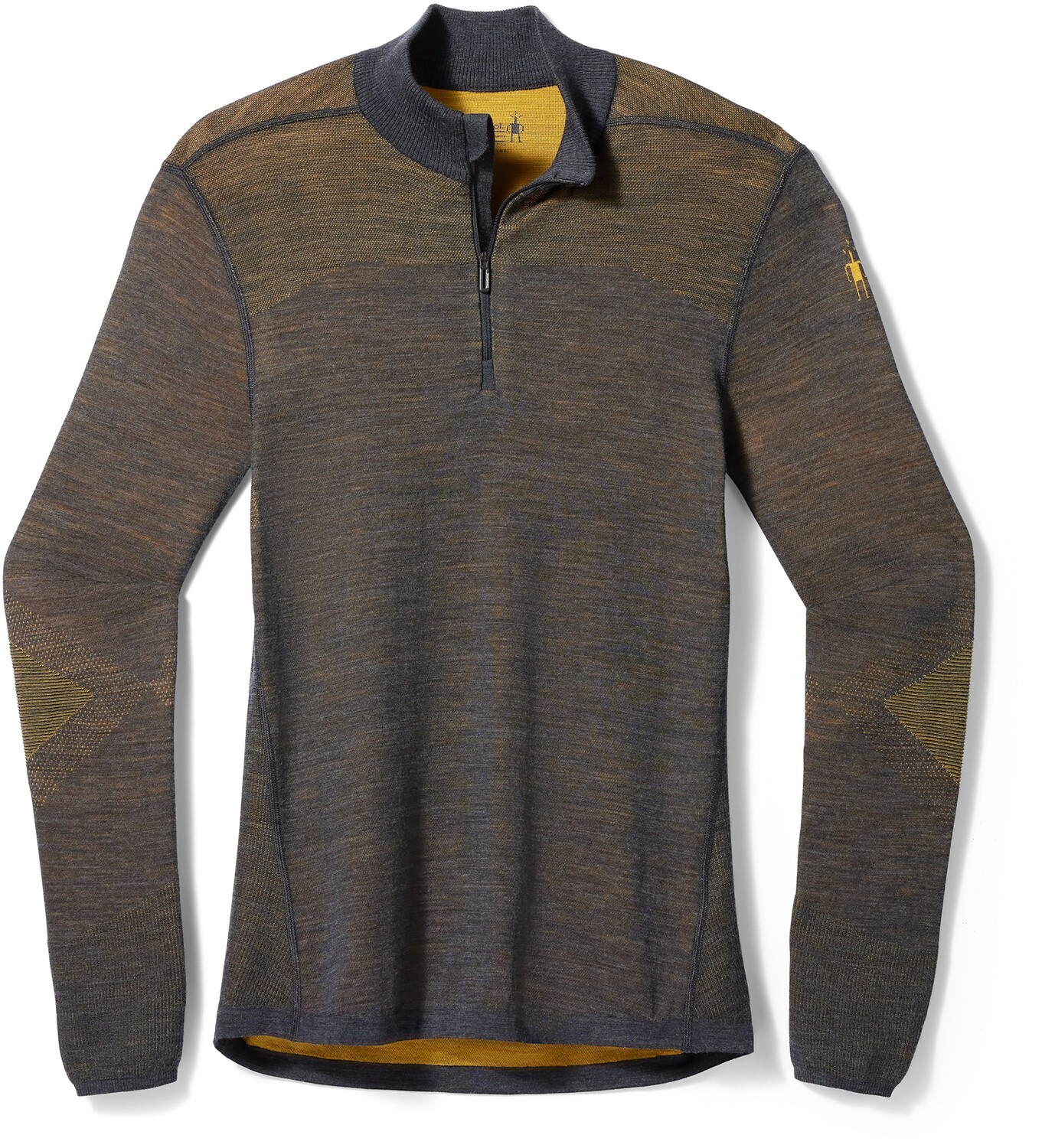 

Базовый слой Intraknit Thermal Merino с молнией четверть, мужской Smartwool, серый