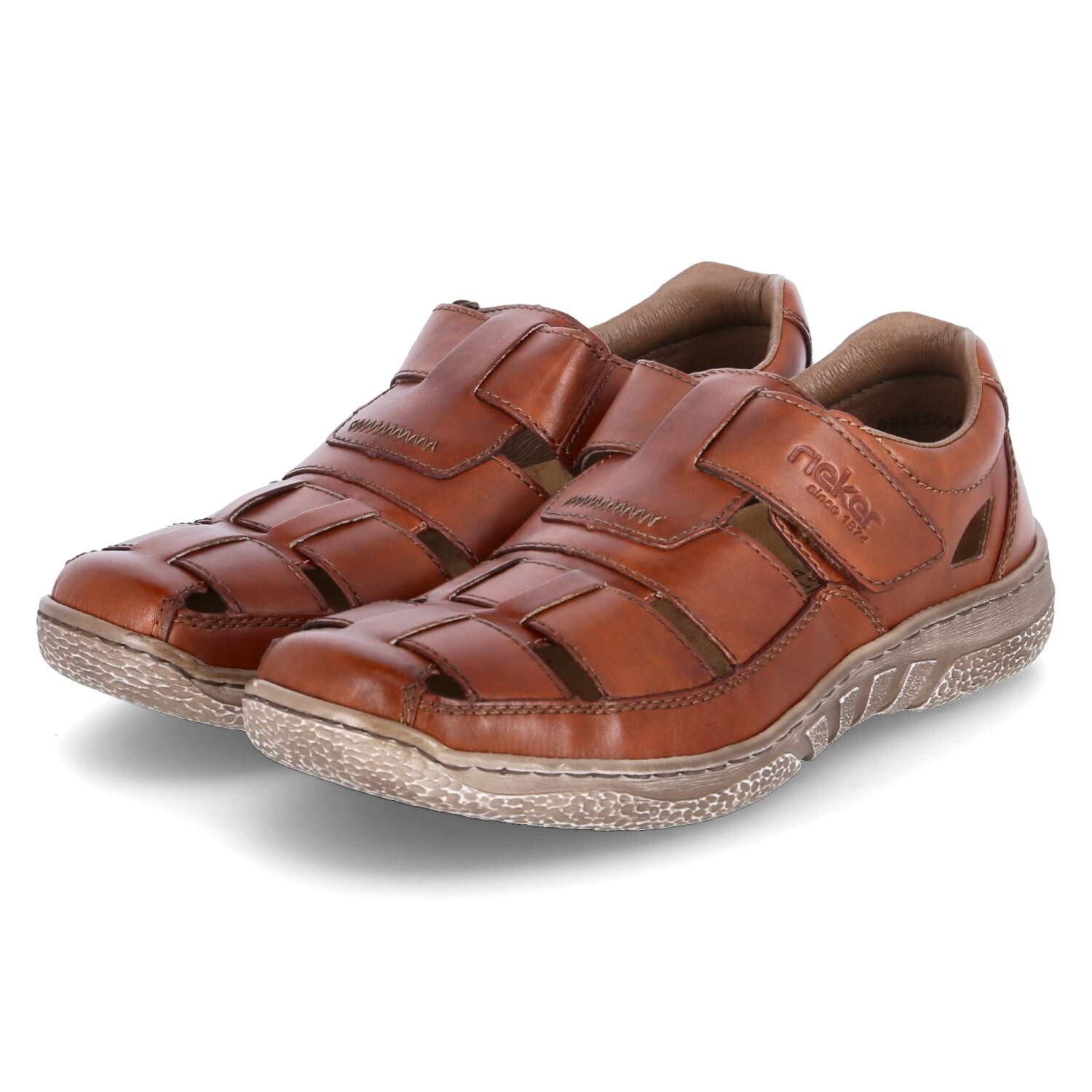 

Тапочки rieker Sandalen, коричневый