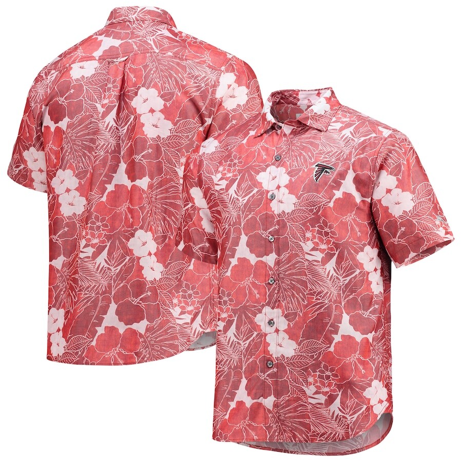 

Рубашка Tommy Bahama Atlanta Falcons, красный