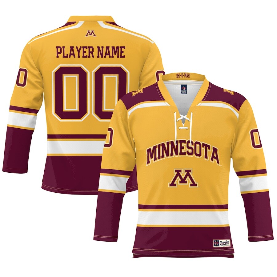 

Джерси ProSphere Minnesota Golden Gophers, золотой