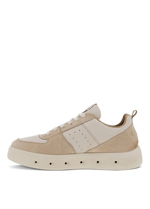 

Бежевые женские кожаные кроссовки Street 720 W Beige Limestone Ecco, бежевый